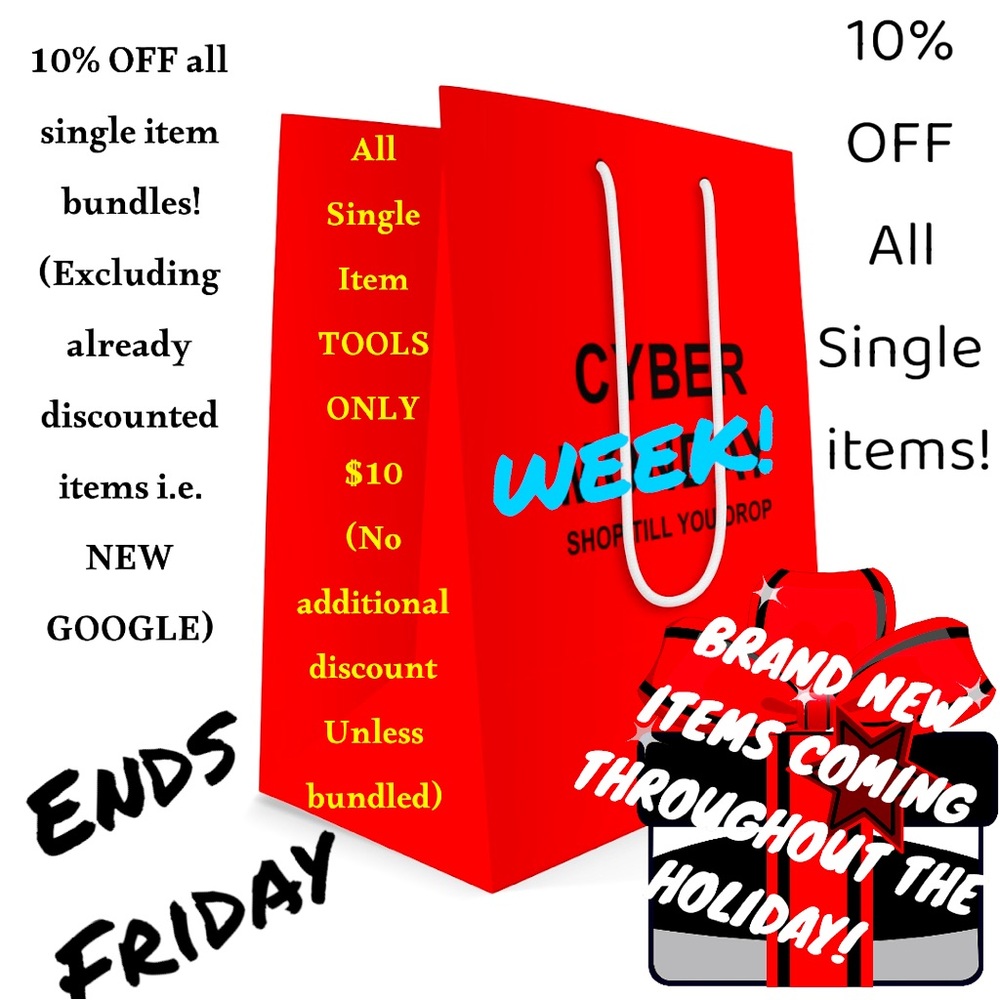 CYBER WEEK SALE!🔖💻🔖